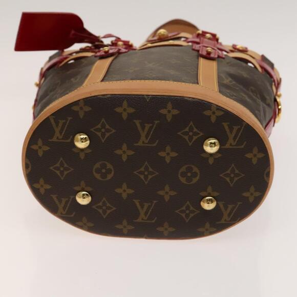 LOUIS VUITTON Monogram Ruby Neo Bucket Tote Bag Red M95613 - Picture 5 of 16